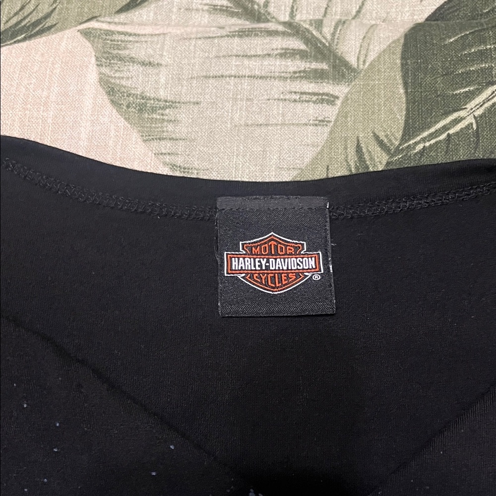 Harley-Davidson Black and Blue Star Tank - Picture 12 of 13